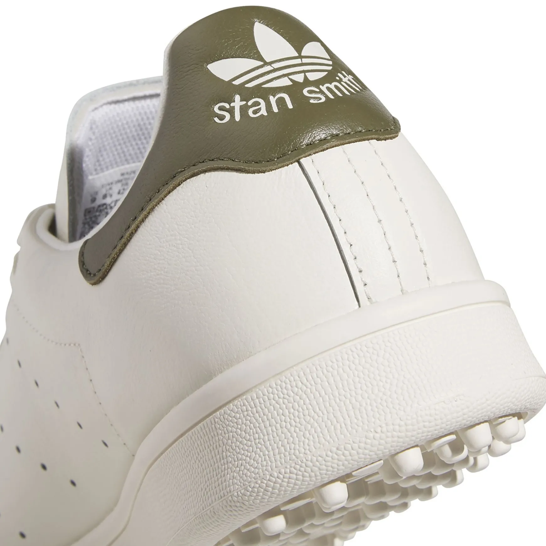 Stan Smith Spikeless Golf Shoes White/Olive Strata