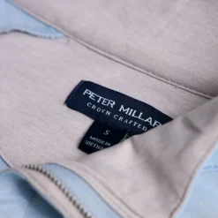 Stealth Performance Quarter Zip Mid Layer Blue Frost