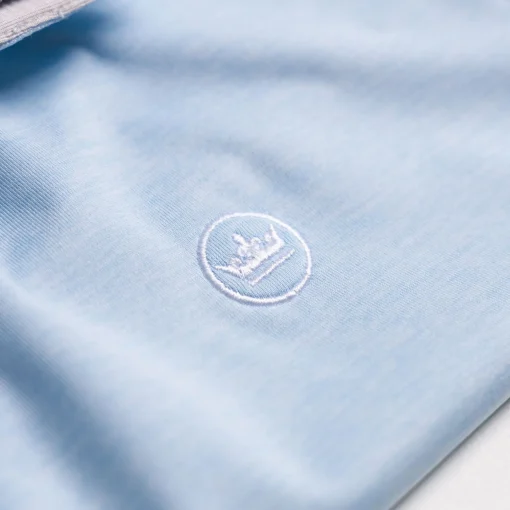 Stealth Performance Quarter Zip Mid Layer Blue Frost