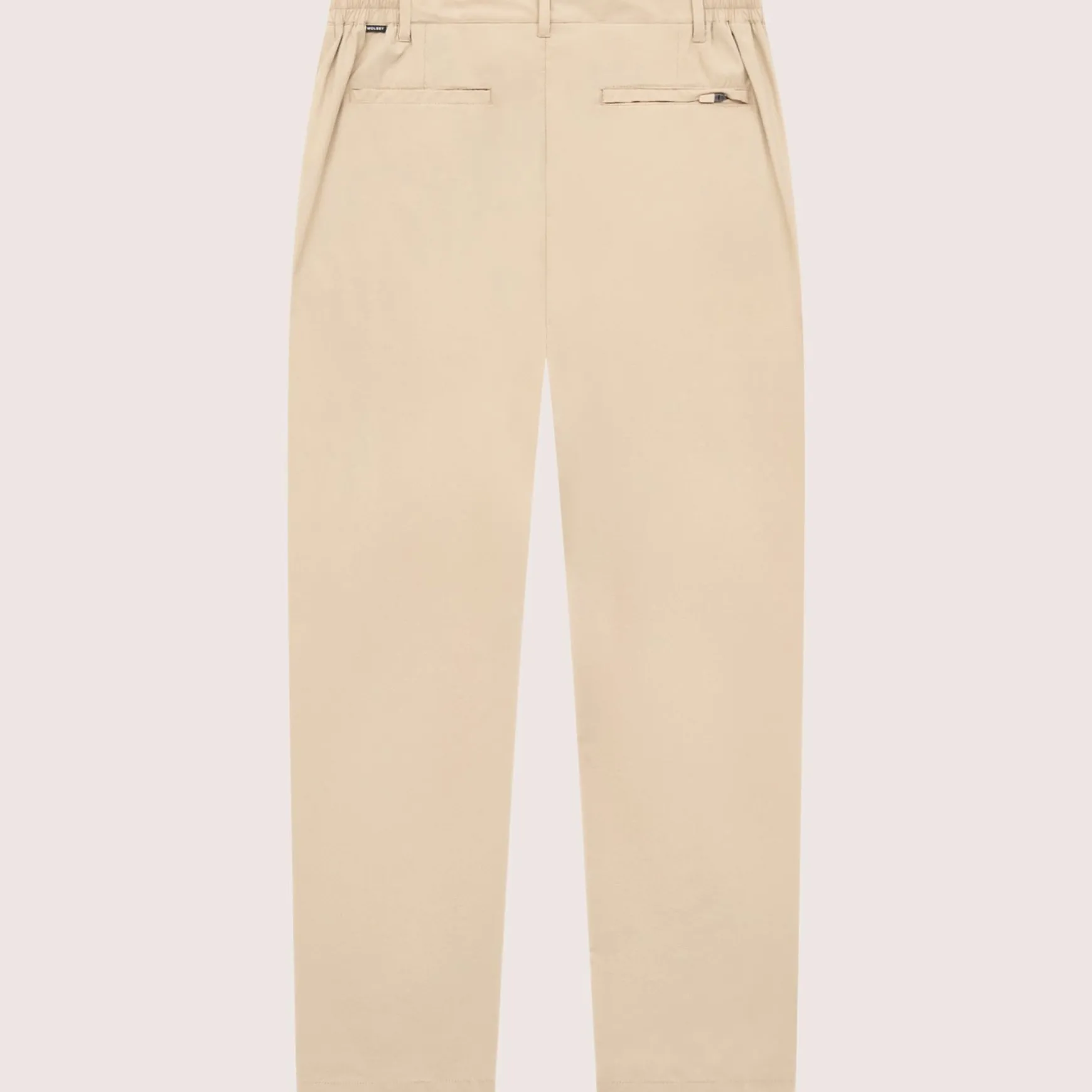Stretch Golf Trousers Beige