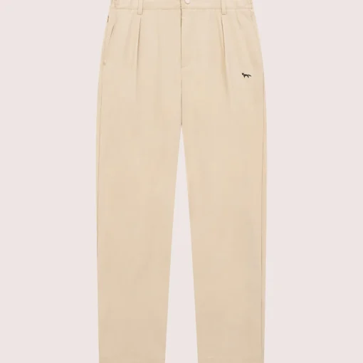Stretch Golf Trousers Beige