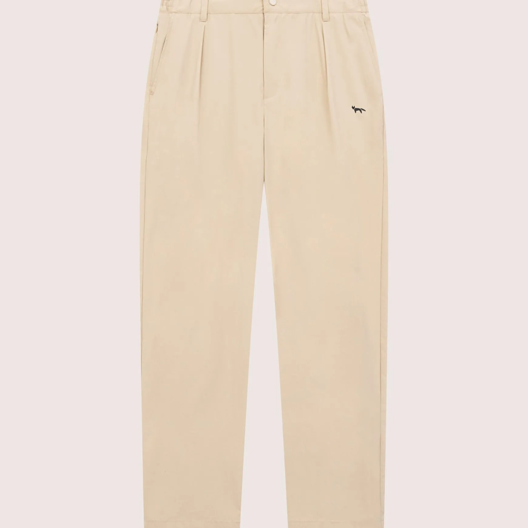 Stretch Golf Trousers Beige