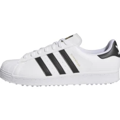 Superstar Spikeless Golf Shoes White/Black/Gold