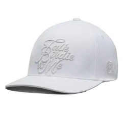 Talk Birdie To Me Stretch Twill Snapback Hat Snow