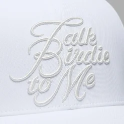 Talk Birdie To Me Stretch Twill Snapback Hat Snow