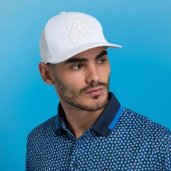 Talk Birdie To Me Stretch Twill Snapback Hat Snow