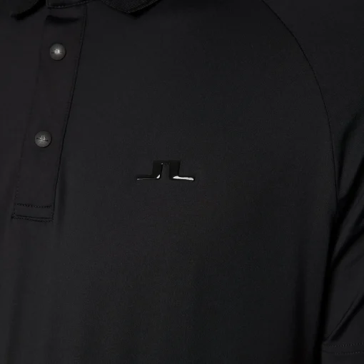 Tech Hybrid Regular Fit Polo Black