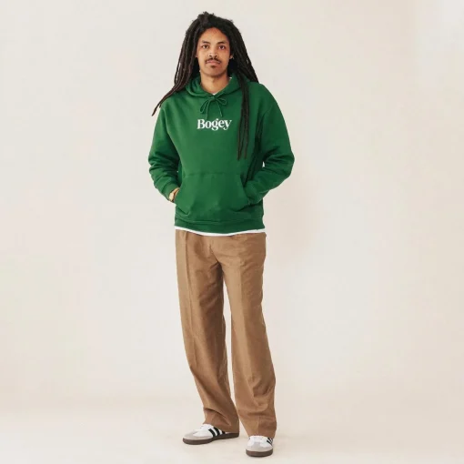 The Bogey Hoodie Pine Green