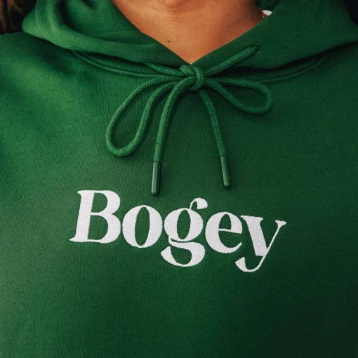 The Bogey Hoodie Pine Green