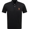 Tiger Buckets Performance Pique Polo Black