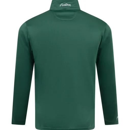 Tiger Buckets Performance Quarter Zip Mid Layer Evergreen