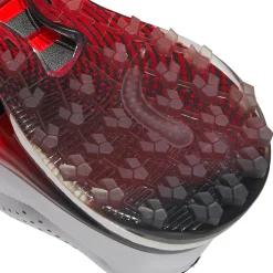 Tour360 25 Spikeless Golf Shoes White/Black/Red