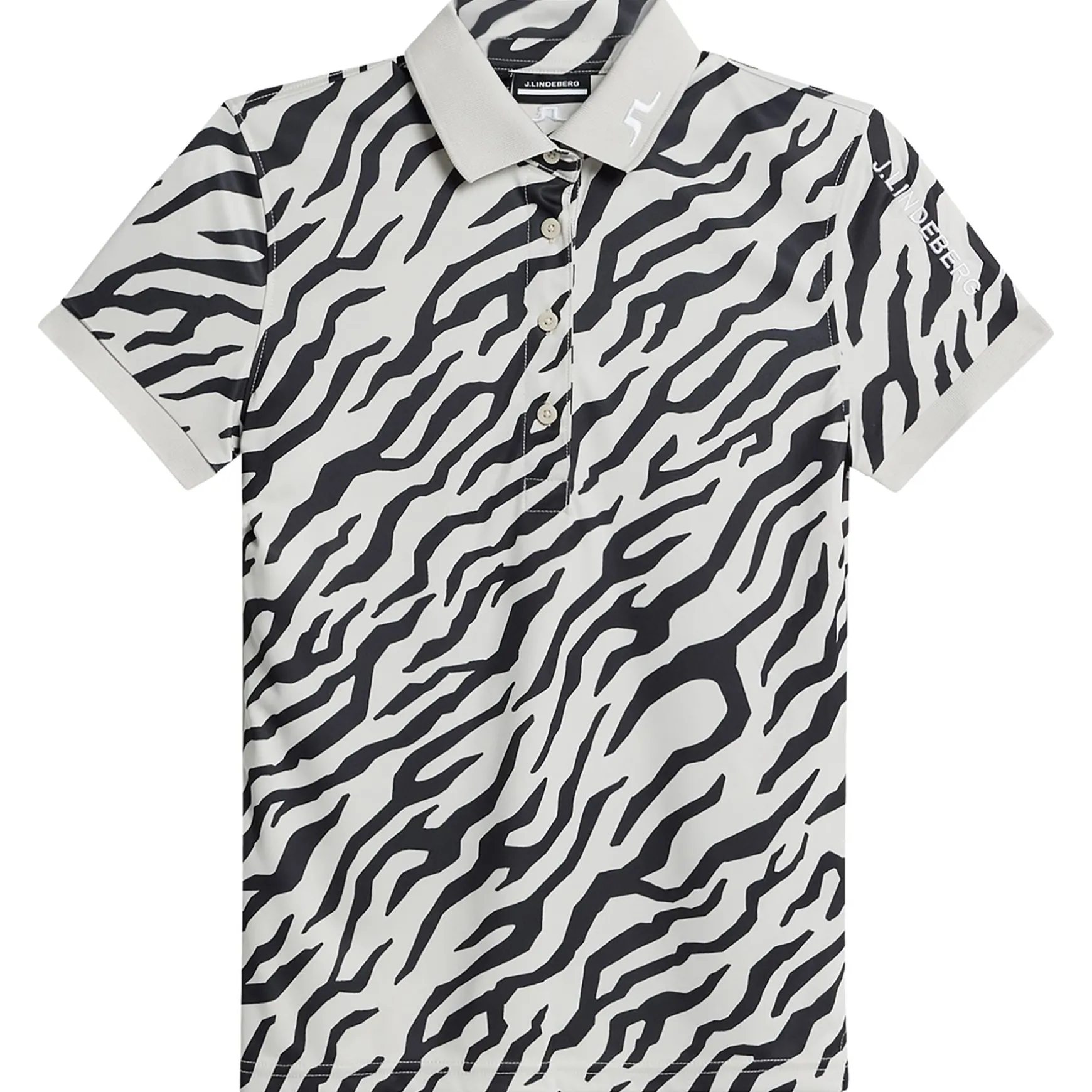 Tour Tech TX Jersey Print Polo Tour Tiger Moonbeam