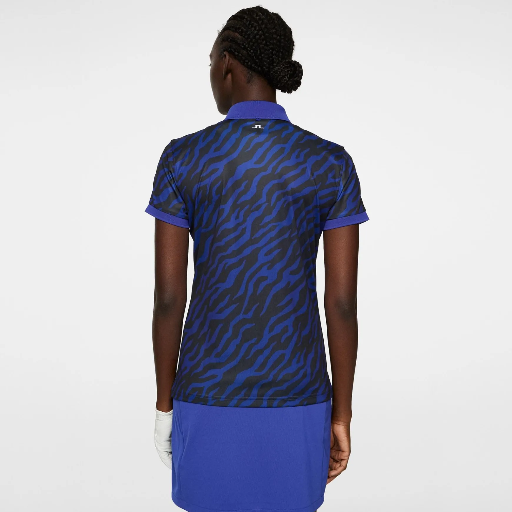 Tour Tech TX Jersey Print Polo Tour Tiger Clematis