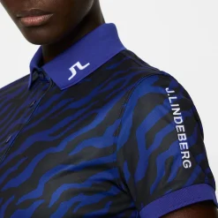 Tour Tech TX Jersey Print Polo Tour Tiger Clematis