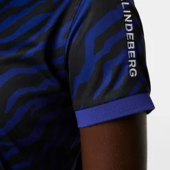 Tour Tech TX Jersey Print Polo Tour Tiger Clematis