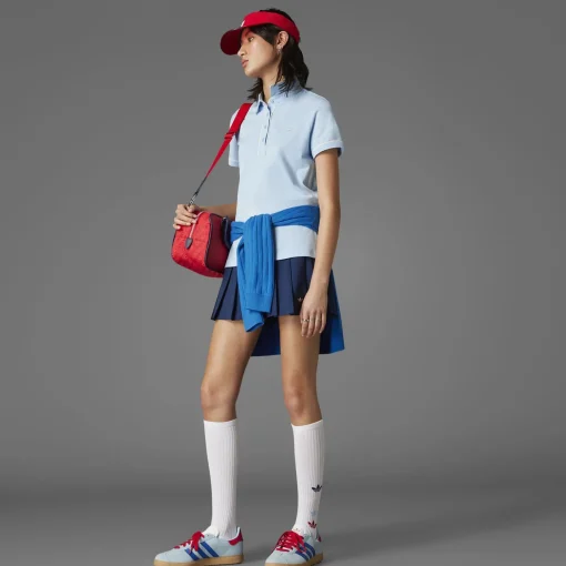 Twistknit Trefoil Polo Clear Sky