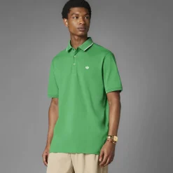 Twistknit Trefoil Polo Green