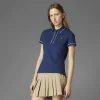 Twistknit Trefoil Polo Night Indigo