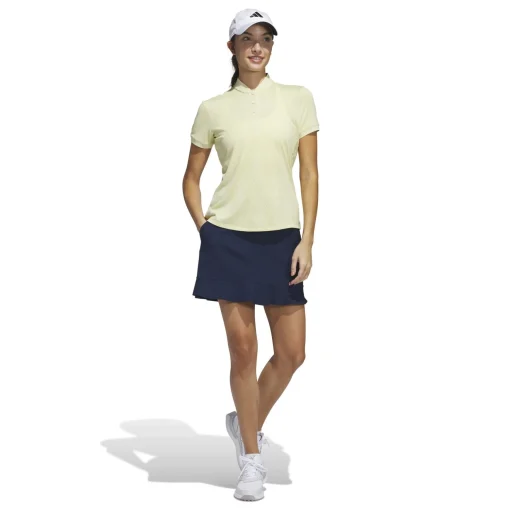 Ultimate365 Diamond Jacquard Polo Yellow