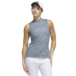 Ultimate365 SL Mock Neck Polo Navy