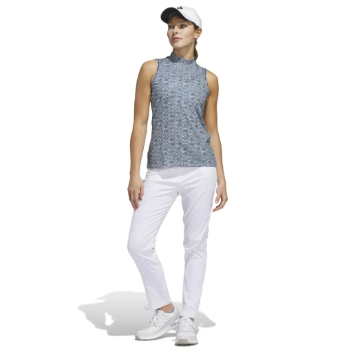 Ultimate365 SL Mock Neck Polo Navy