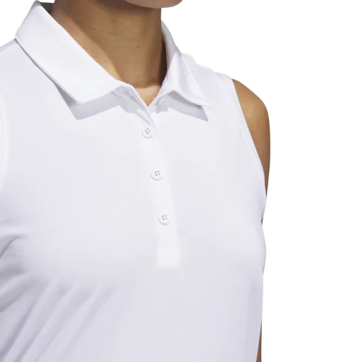 Ultimate365 SL Solid Polo White
