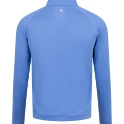 Verge Performance Quarter Zip Blue Sea