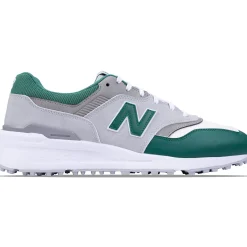 997 Waterproof Spikeless Golf Shoes Grey/Green