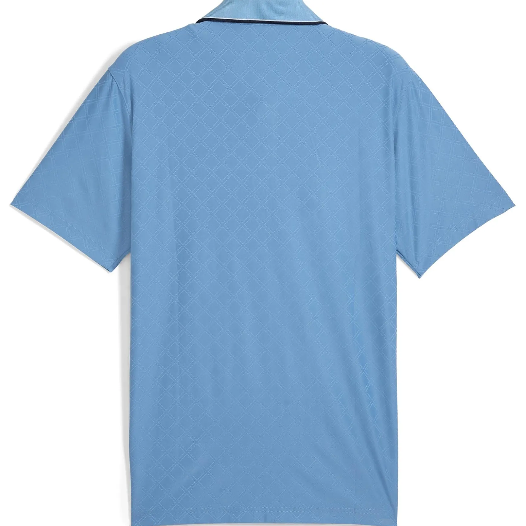 x AP Tipped Jacquard Polo Zen Blue