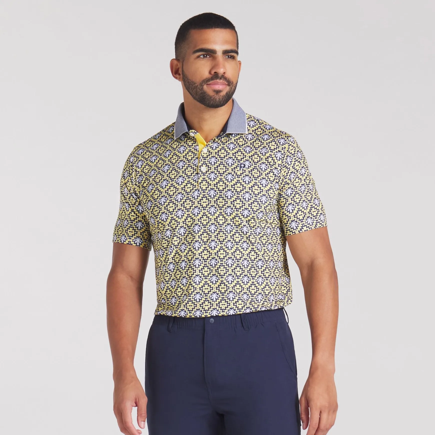 x PTC Tile Polo Red Fire/Sunny Yellow